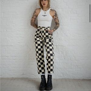 P&CO Checkerboard Fatigue Pants